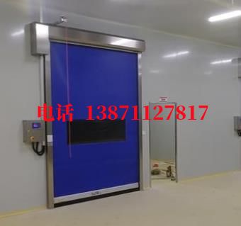 云浮自动拉链密封快速卷帘门